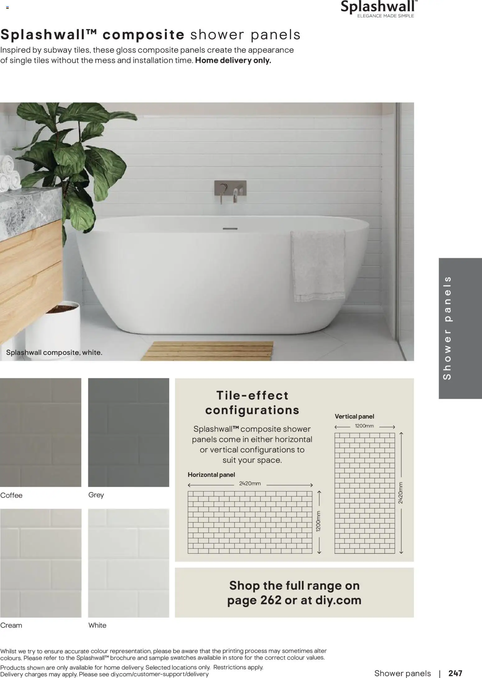 {H1} | Page: 248 | Products: Shower, Tiles, Coffee, Cream