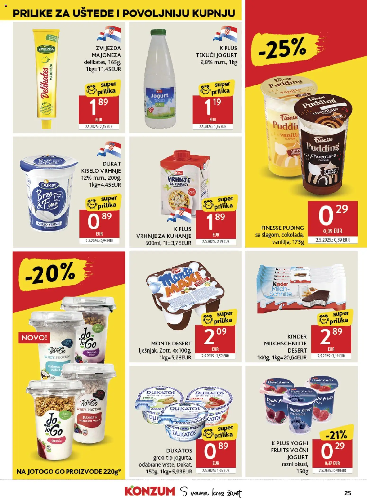 Konzum katalog | vrijedi od 24.06.2026 | Stranica: 25