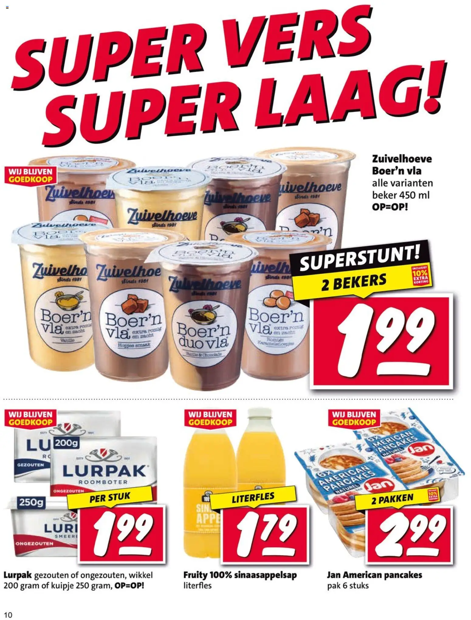 {H1} | Pagina: 10 | Producten: Beker, Roomboter