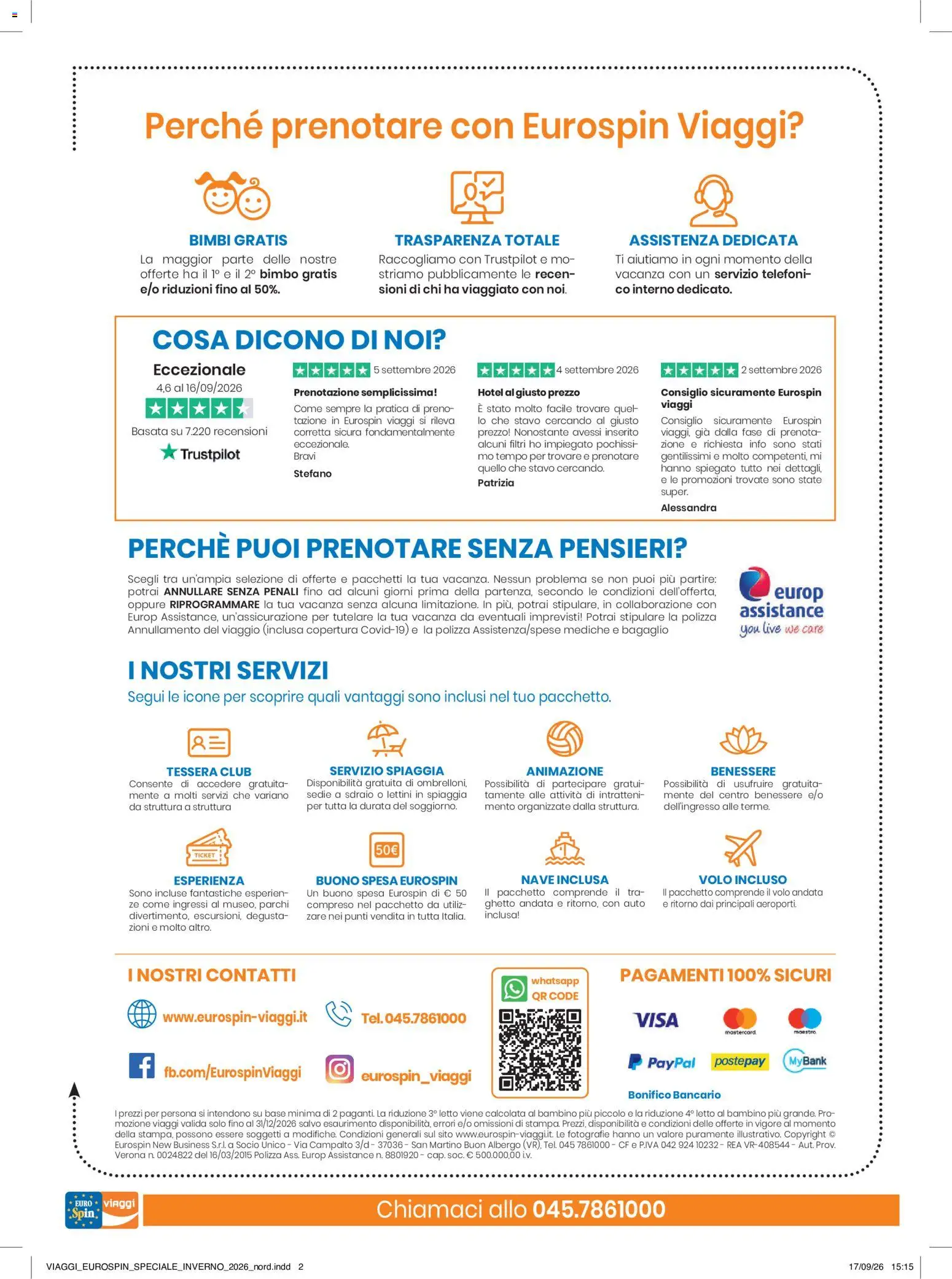 Volantino Eurospin del 17/09/2026 | Pagina: 2 | Prodotti: Sdraio, Letto