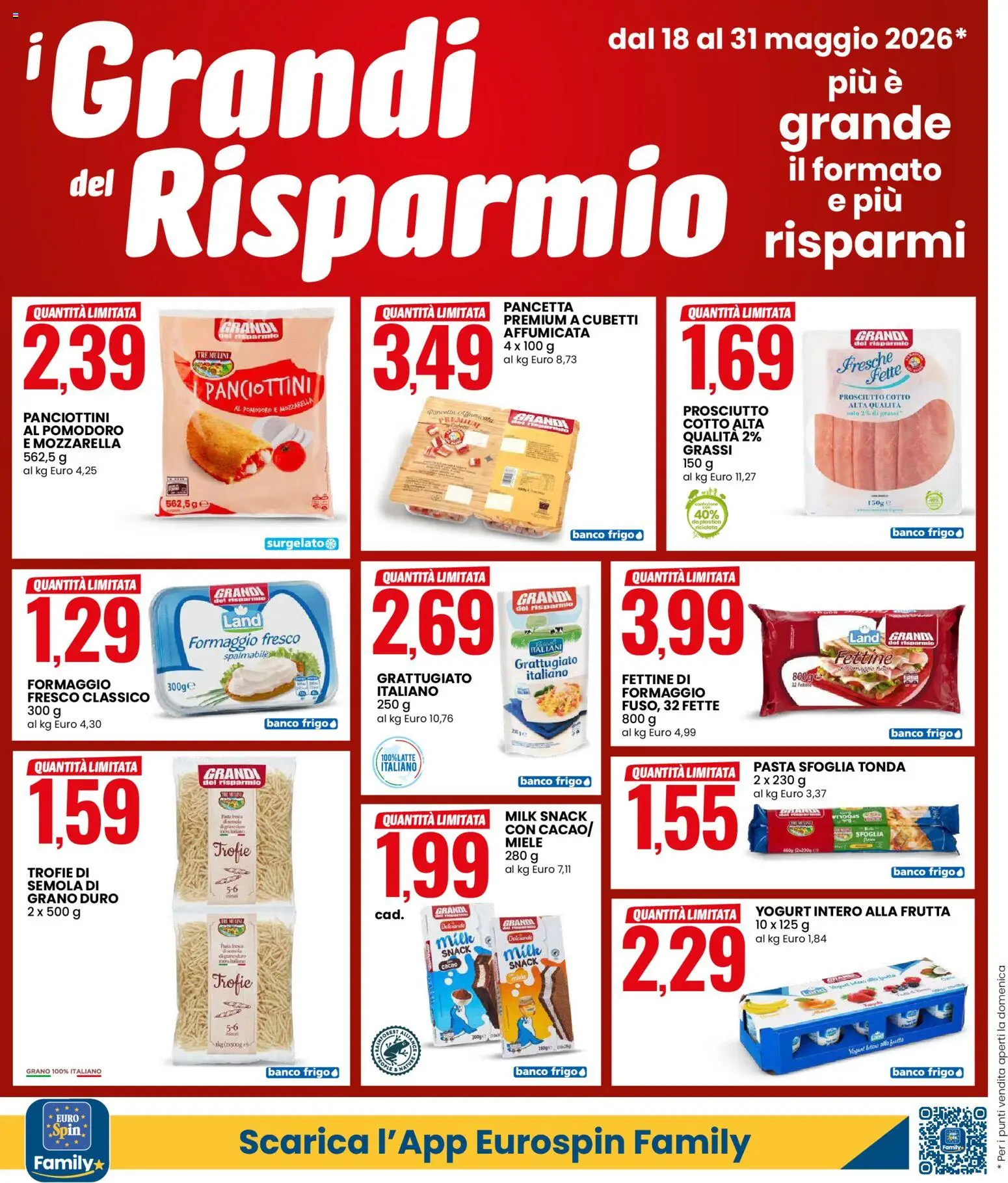 Volantino Eurospin dal ﻿18/05/2026 > Nuovo Offerte > 📣 Anteprima | Italy