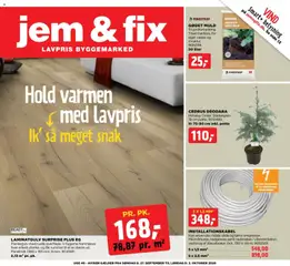Jem & fix - Tibudsavis uge 40 gyldig fra 28/09/2026