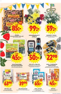 MARGERIT I KRUKA, ICA Stiftelsen. Ytterkruka med blå-gult band. 3 kr går till ICA Stiftelsen. - Förhandsvisning av reklamblad från butik ICA Maxi aktuell från 15.06.2026 | Sida: 6
