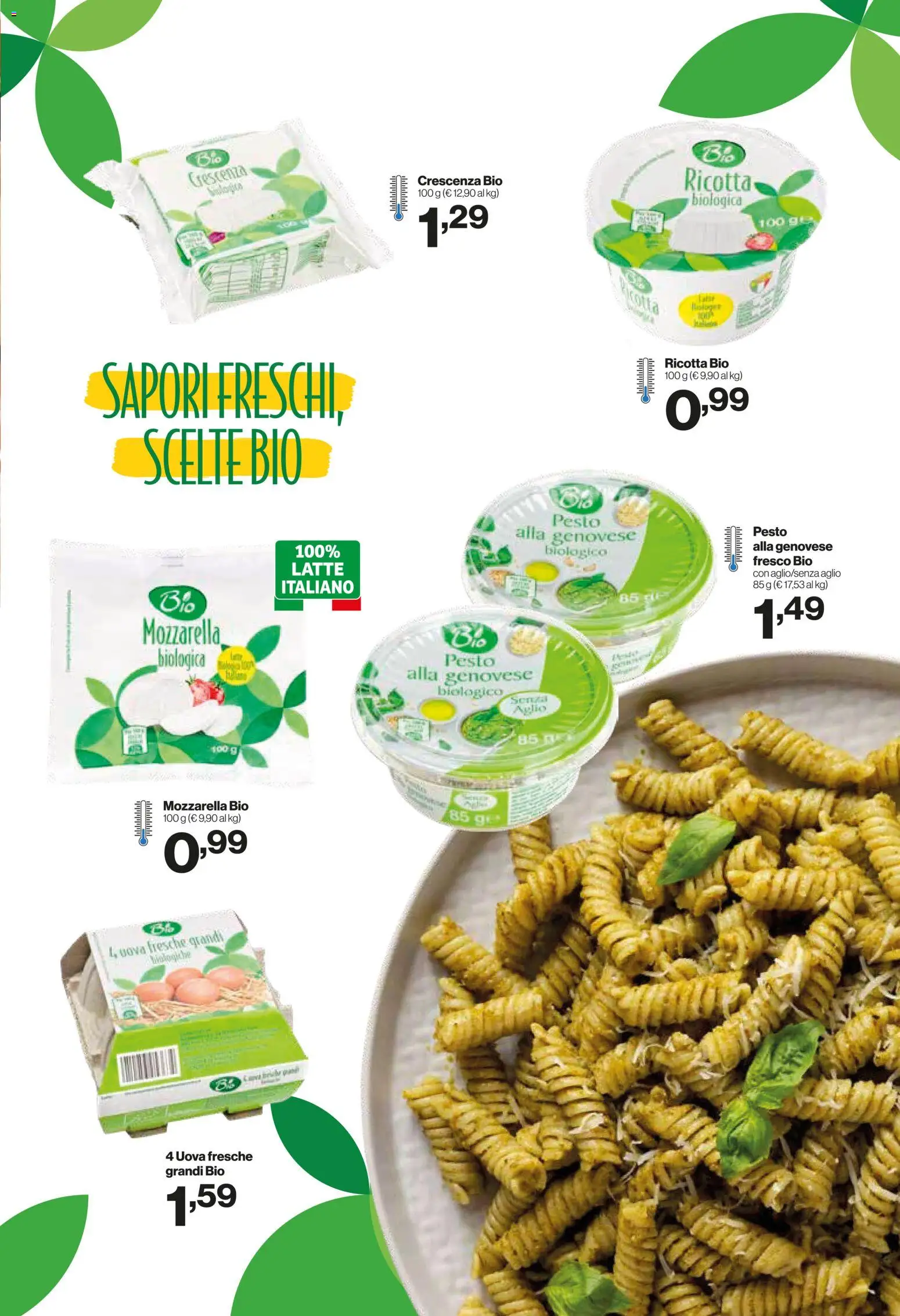 Volantino IN's del 15/07/2026 | Pagina: 5 | Prodotti: Mozzarella, Latte, Ricotta, Crescenza