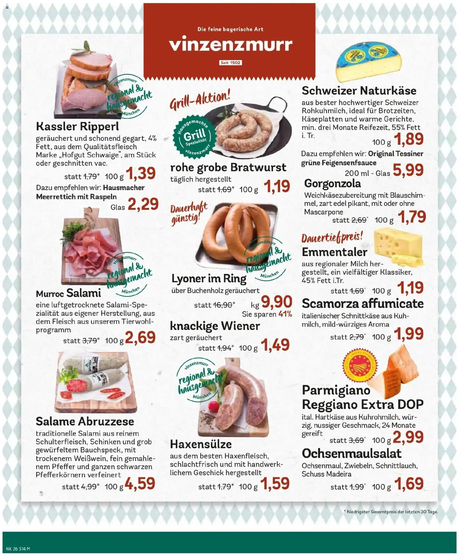 Edeka prospekt Putzbrunn – gültig ab 21.06.2026 | Seite: 18 | Produkte: Mascarpone, Salami, Schinken, Fleisch