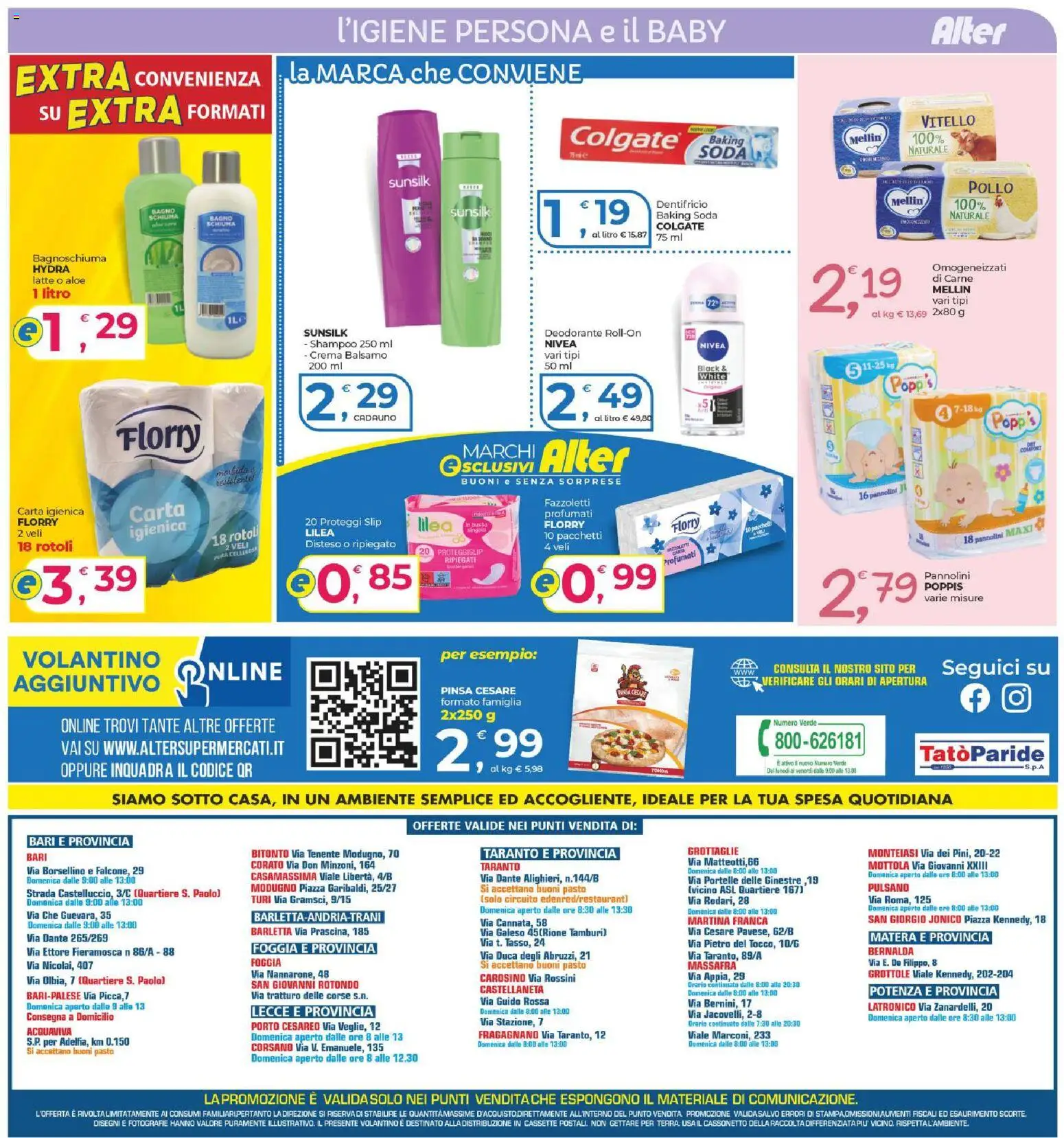 Volantino Alter Discount del 16/10/2026 | Pagina: 12 | Prodotti: Pollo, Fazzoletti, Latte, Vitello