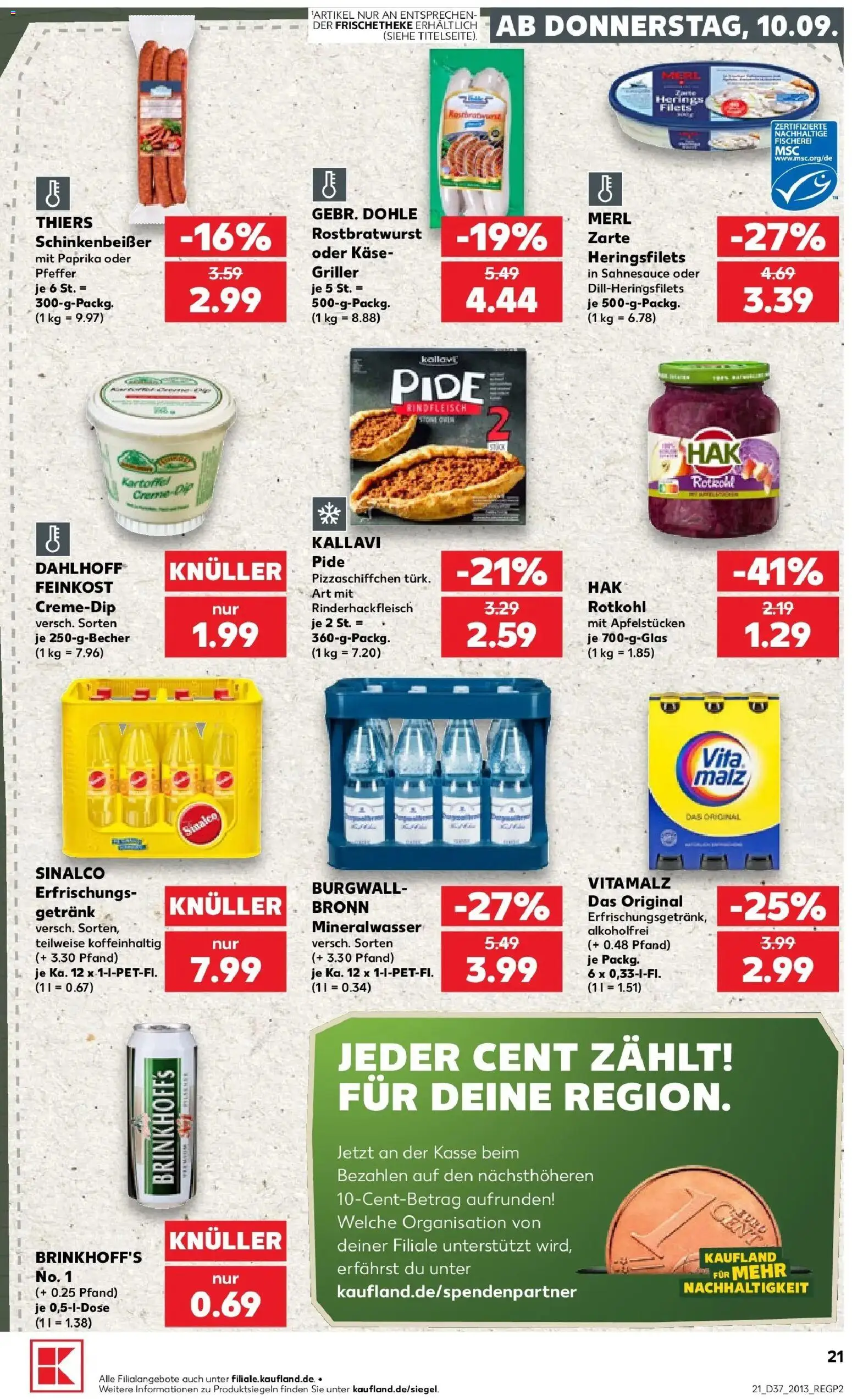 Prospekt Kaufland ab 07.09.2026 » Angebote Online zum Blättern | Seite: 30 | Produkte: Käse, Paprika, Pfeffer, Griller