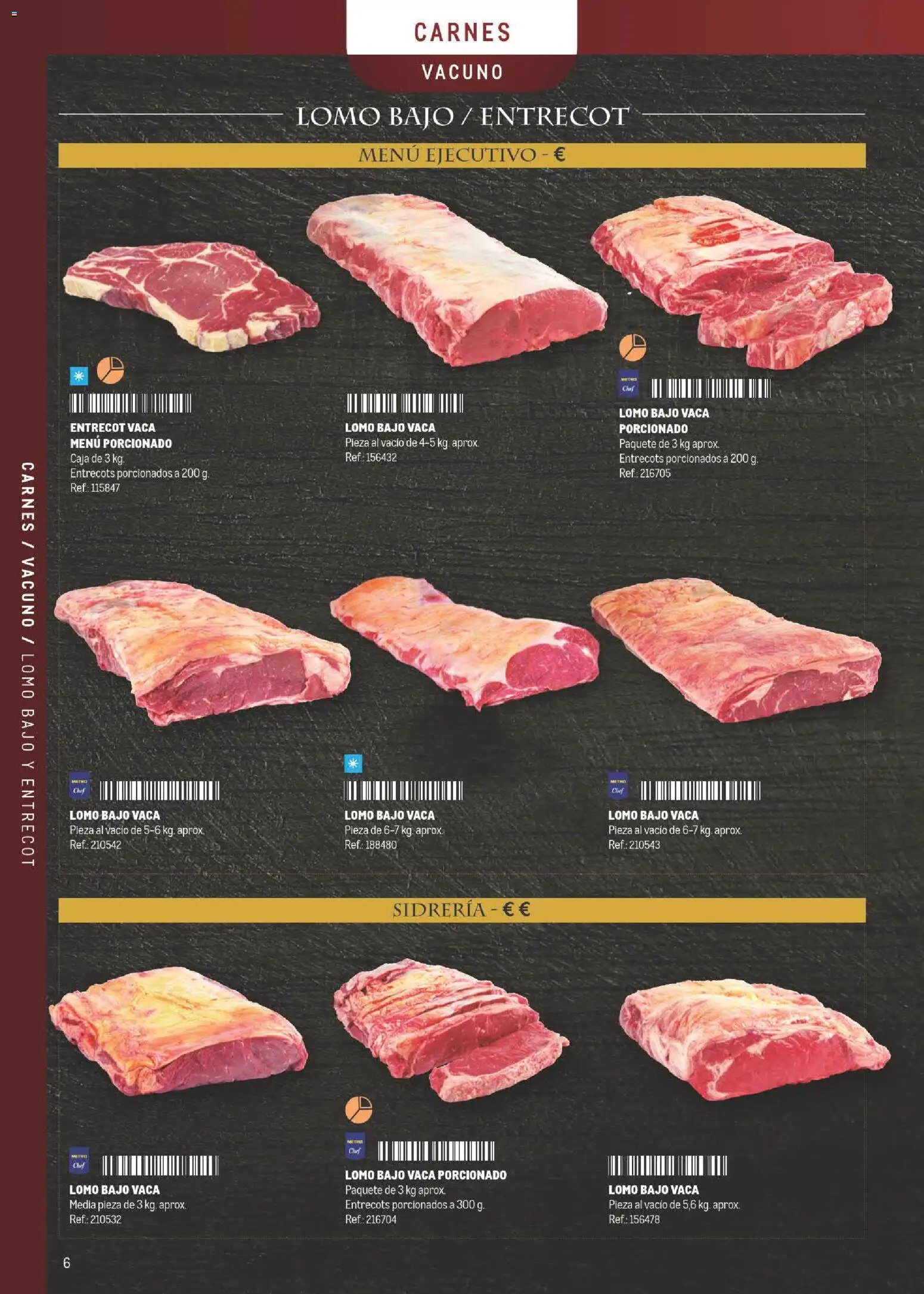 Makro Especial Carta y Menú │ válido desde el 06/07/2026 | Página: 6 | Productos: Caja