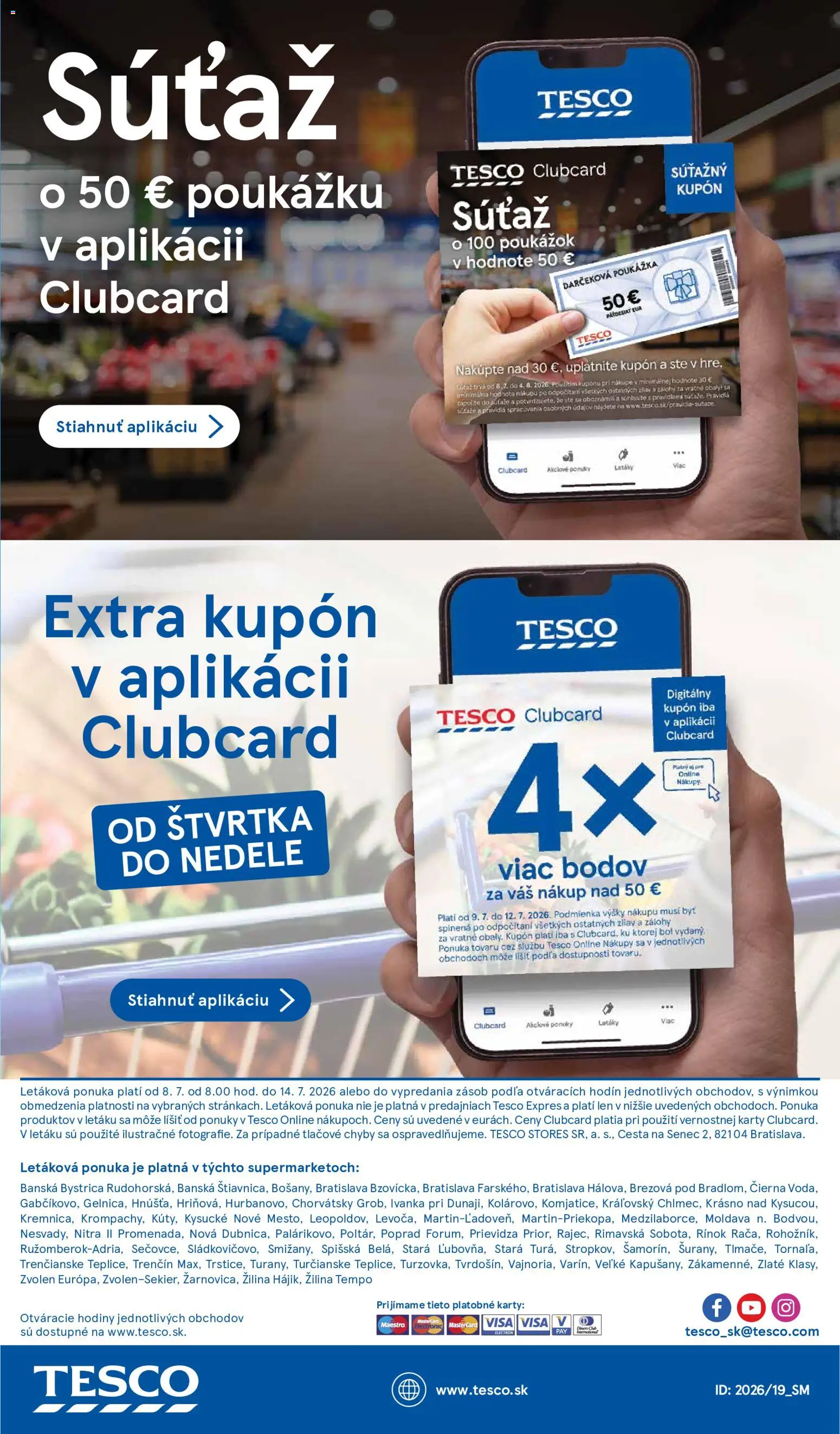 Nové Tesco akcie – leták je platný od 08.07.2026 | Strana: 27