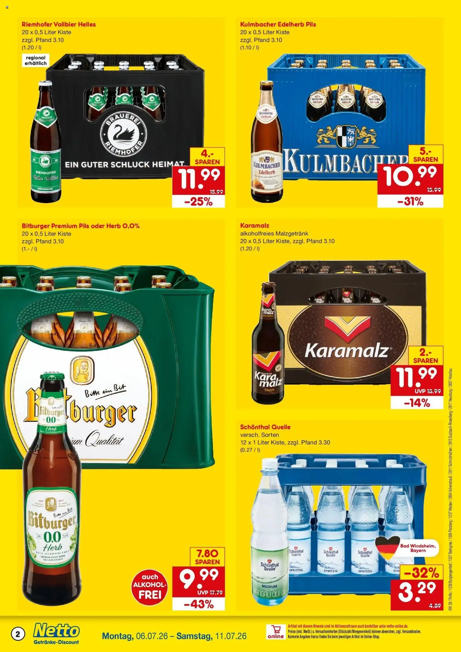 Netto Marken-Discount - Netto: Getränkeangebote – gültig ab 05.07.2026 | Seite: 2