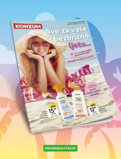 AMBRE SOLAIRE MLIJEKO ZA SUNČANJE, SPF50, 175ml - Pregled kataloga iz trgovine Konzum, vrijedi od 13.05.2026 | Stranica: 54 | Proizvodi: Mlijeko, Mlijeko za sunčanje, Garnier