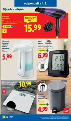 Lidl leták platný od 04.05.2026 | Strana: 48 | Produkty: Nábytok, Teplomer, Váha