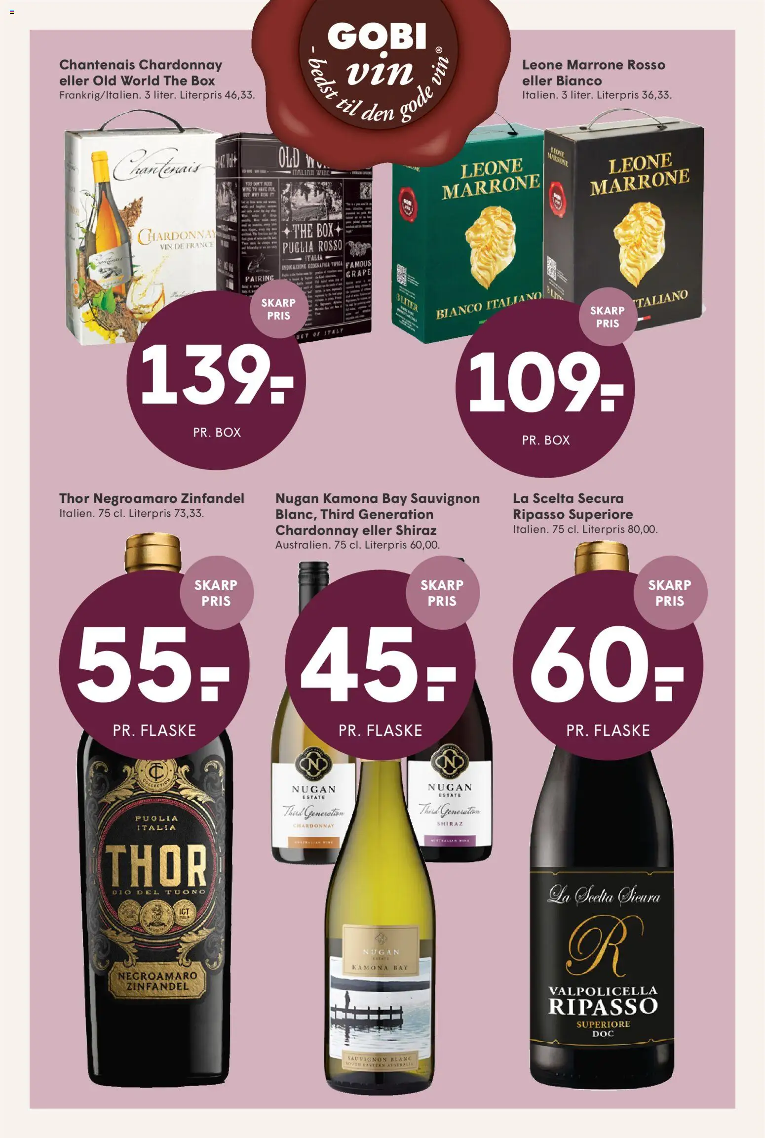 Spar tilbudsavis – gyldig fra 25/09/2026 | Side: 24 | Produkter: Vin
