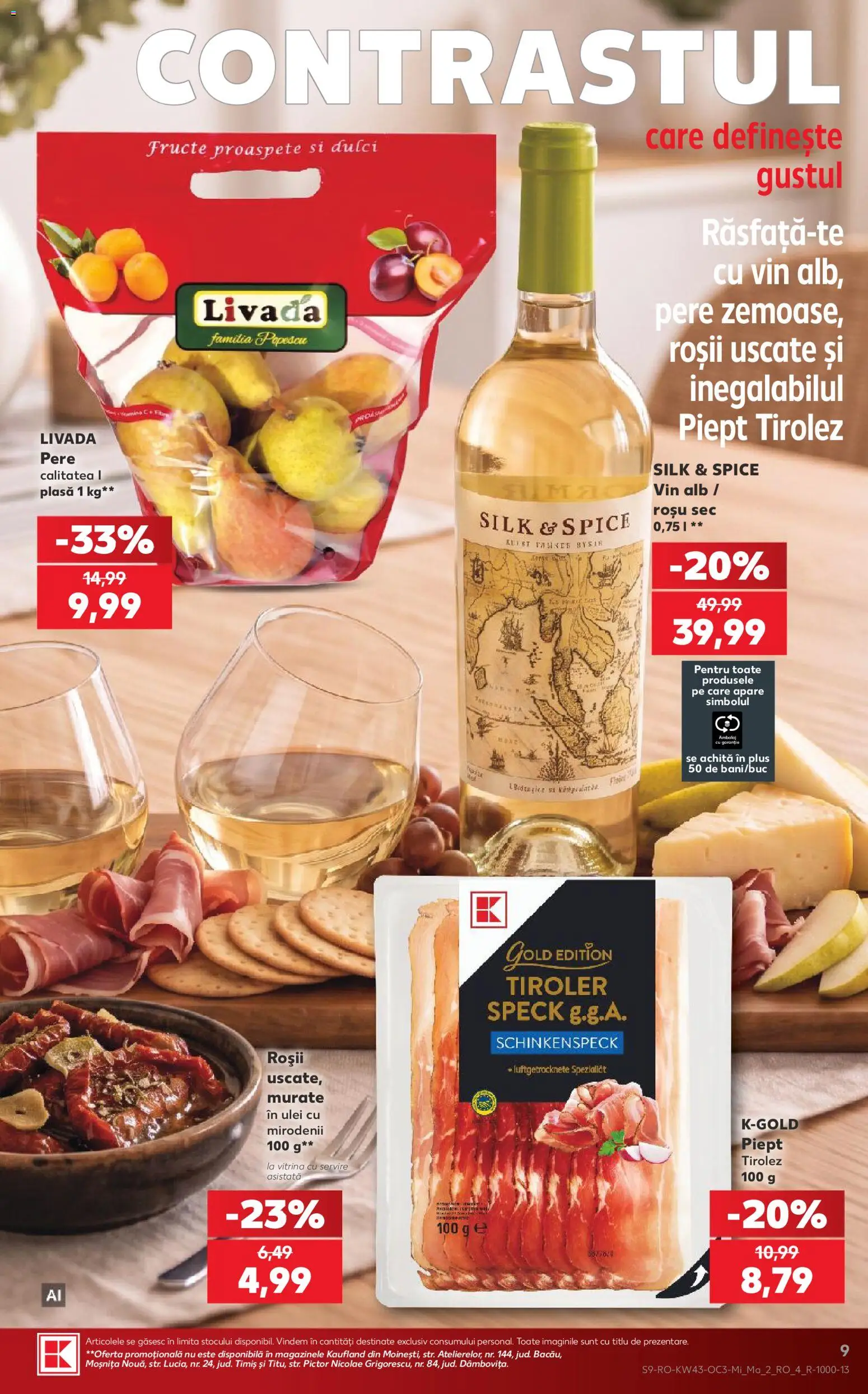 Noul catalog Kaufland – valabil de la 21.10.2026 | Pagină: 9
