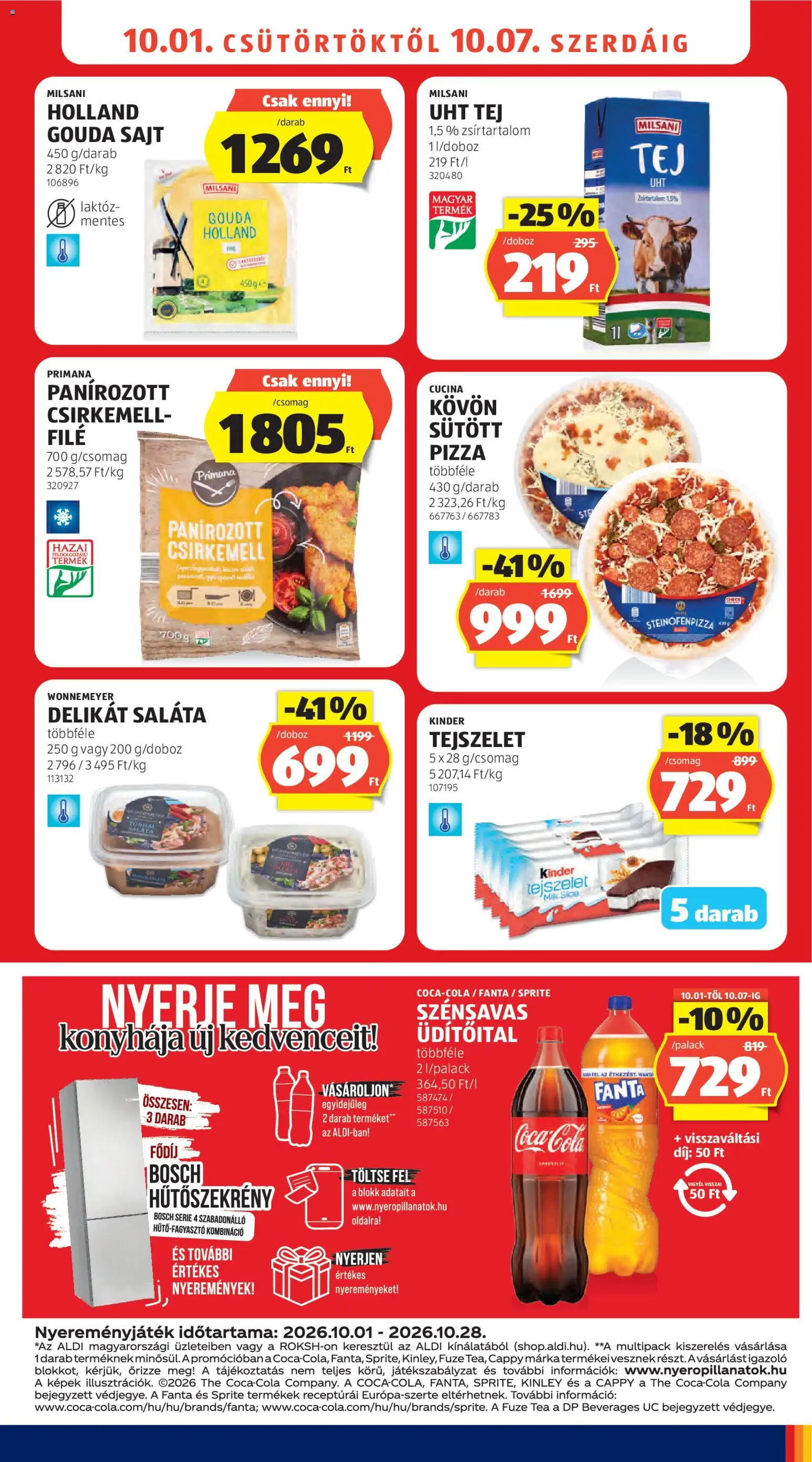 Aldi akciós ujság - amely érvényes a következő dátumtól: 2026.10.01. | Oldal: 11