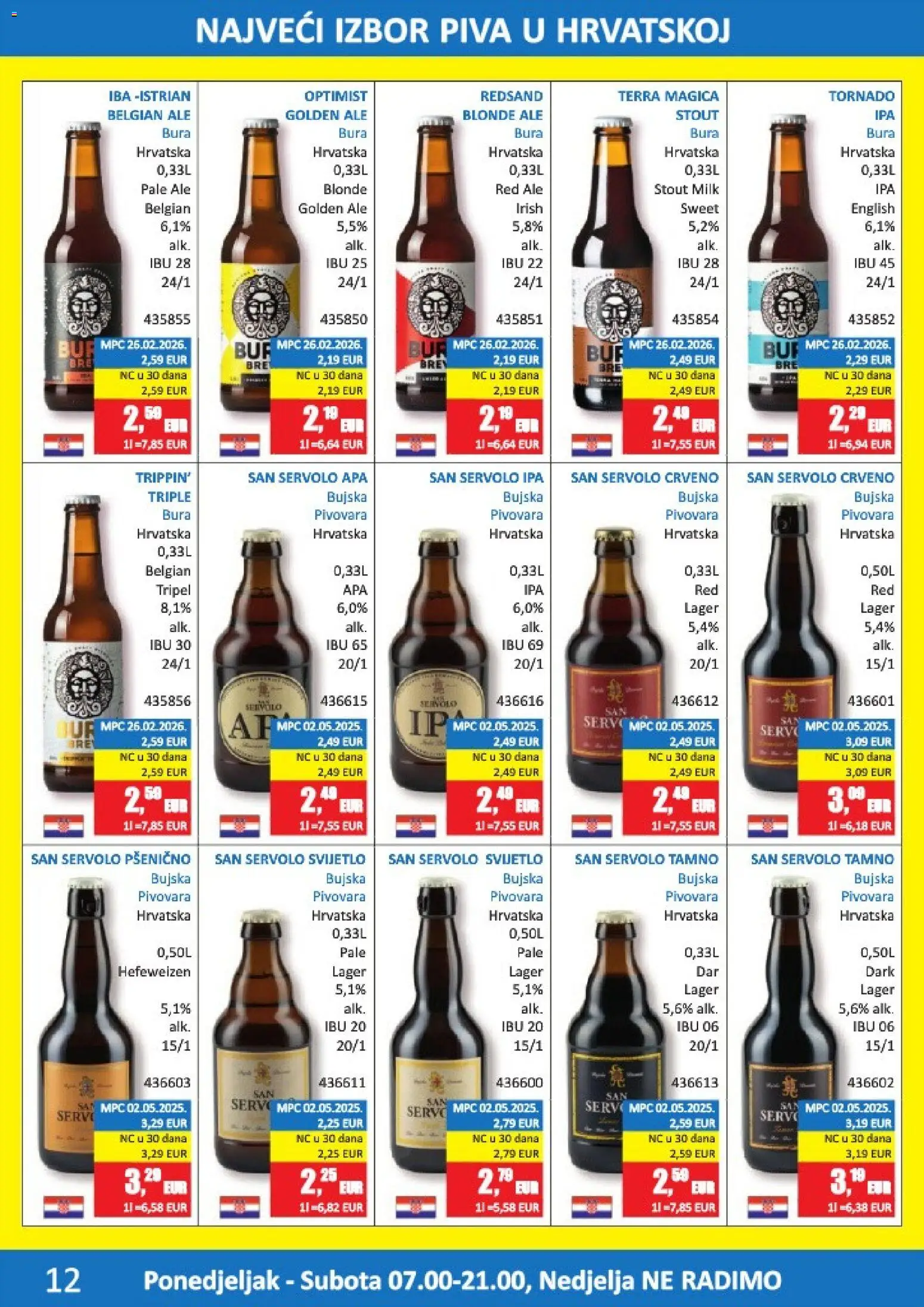 Vrutak katalog | vrijedi od 01.06.2026 | Stranica: 12