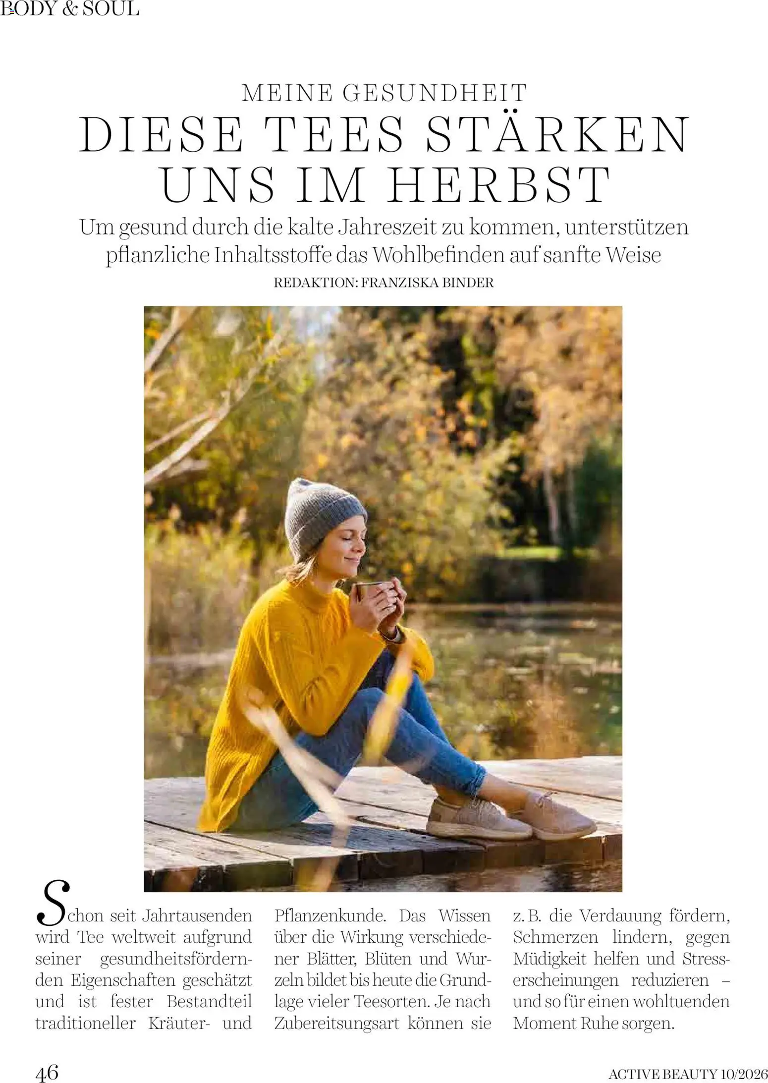 dm drogerie markt Magazin October 2026 gültig ab 01.10.2026 | Seite: 46 | Produkte: Tee