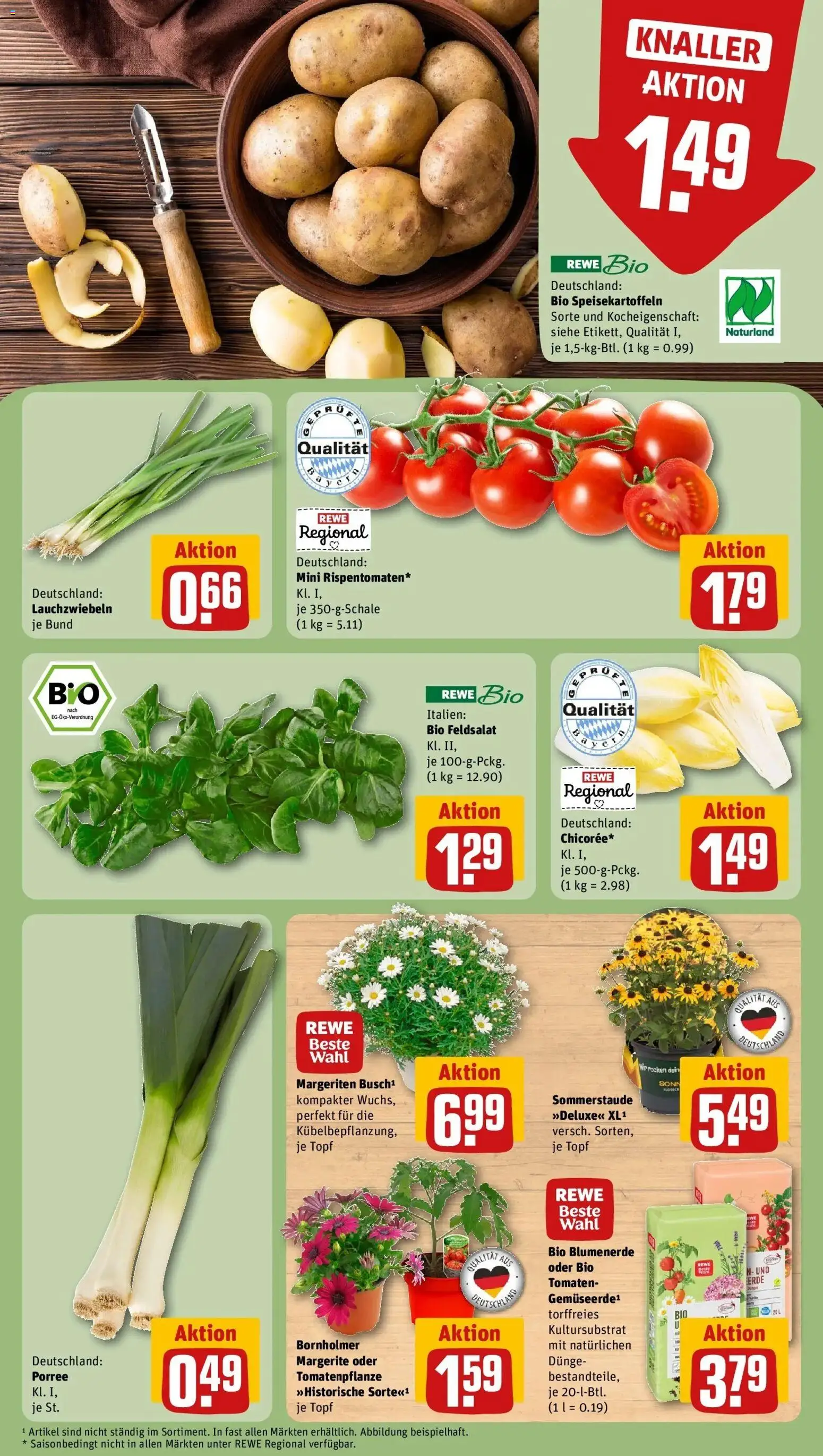 Rewe Prospekt Wilhermsdorf	 – gültig ab 27.04.2026 | Seite: 7 | Produkte: Tomaten, Blumenerde