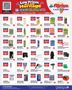 Africa Cash & Carry specials catalogue – valid from 23/09/2026 | Page: 21