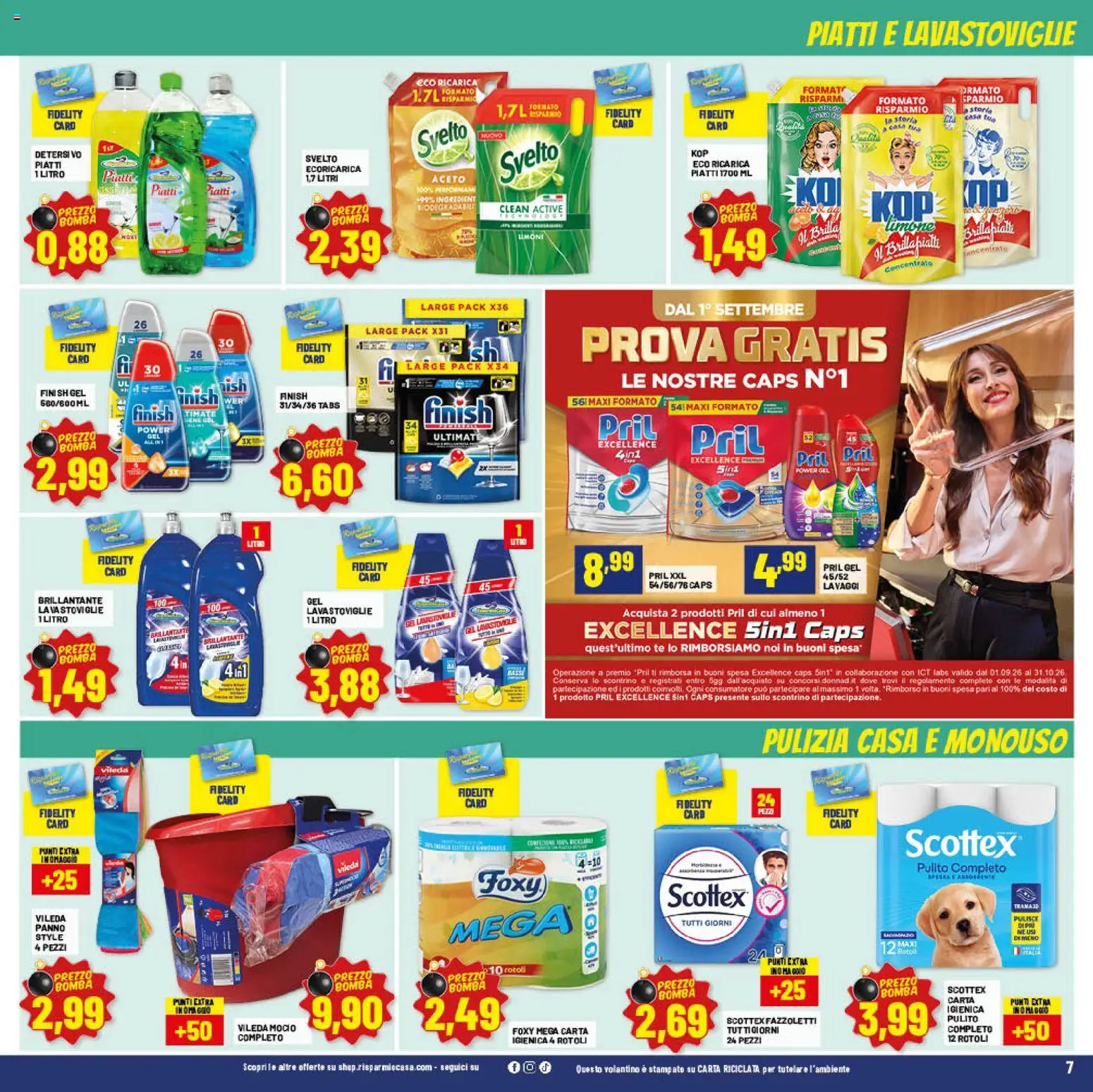 Volantino RisparmioCasa del 27/08/2026 | Pagina: 7