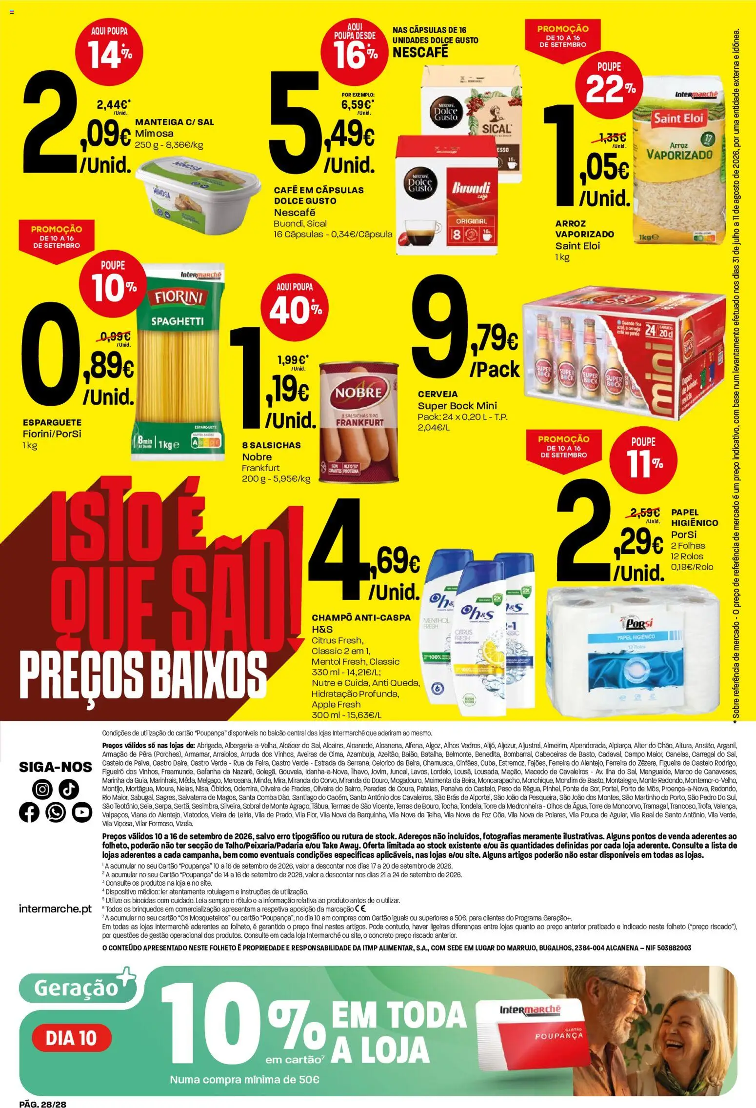 Intermarché Folheto Contact │ válido de 10/09/2026 | Página: 28
