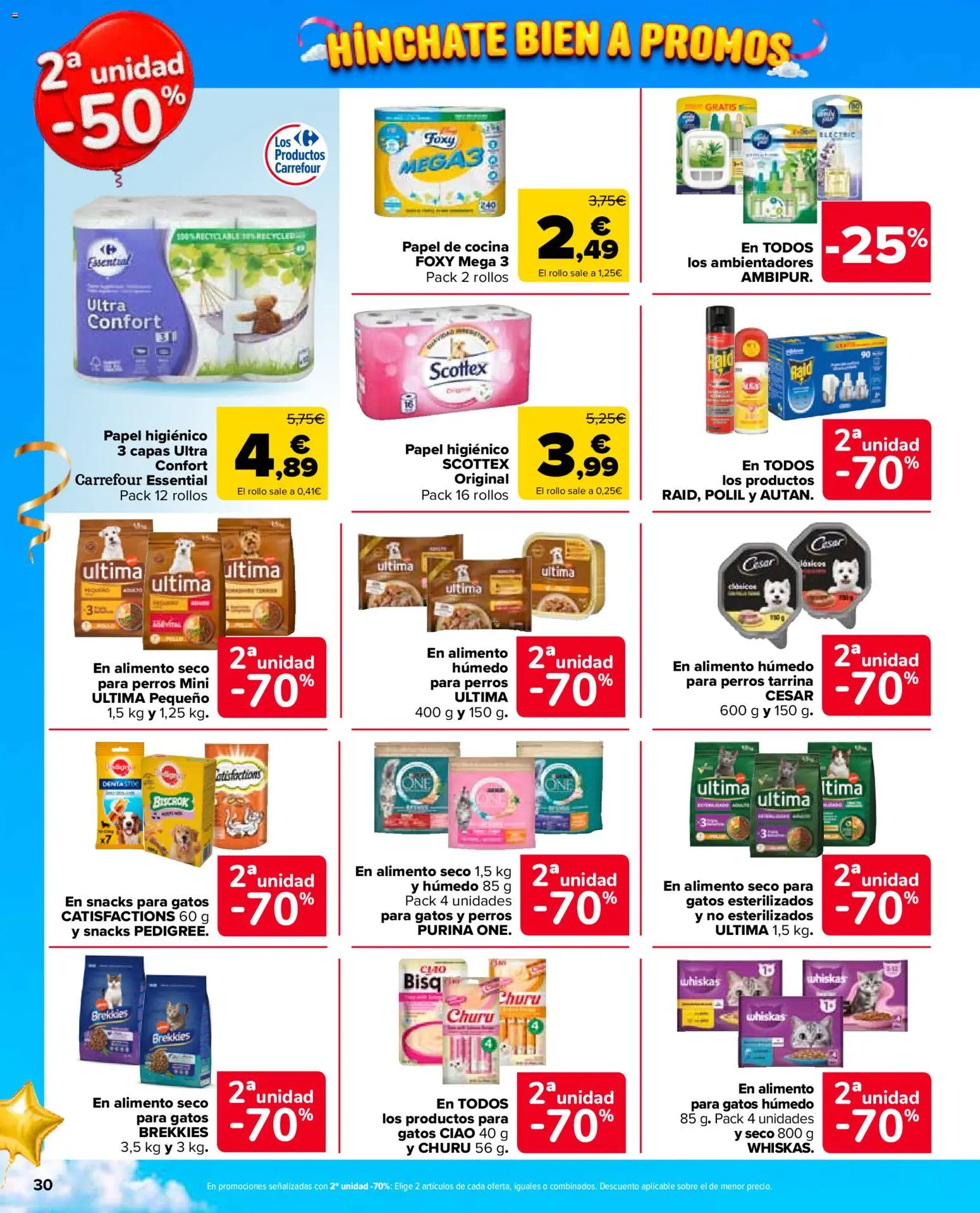 Carrefour Market folleto │ válido desde el 24/09/2026 | Página: 30 | Productos: Snacks, Papel higienico, Cocina, Pollo