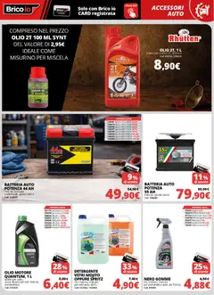Anteprima del volantino Brico io volantino Settingiano  valido a partire dal 07.05.2026 | Pagina: 16 | Prodotti: Shampoo, Detergente, Olio, Batteria