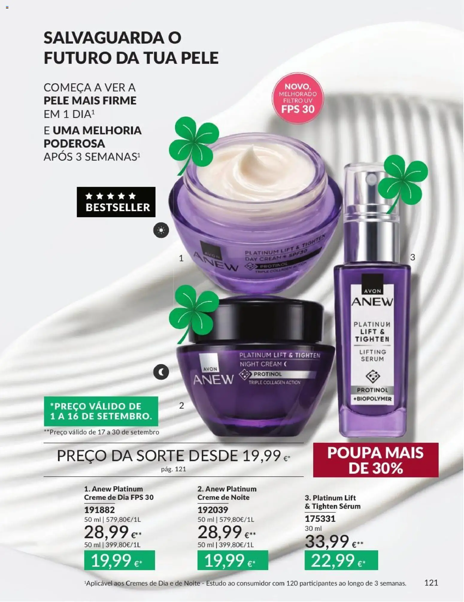 Catálogo Avon Campanha 9 │ válido de 01/09/2026 | Página: 121 | Produtos: Sérum, Creme