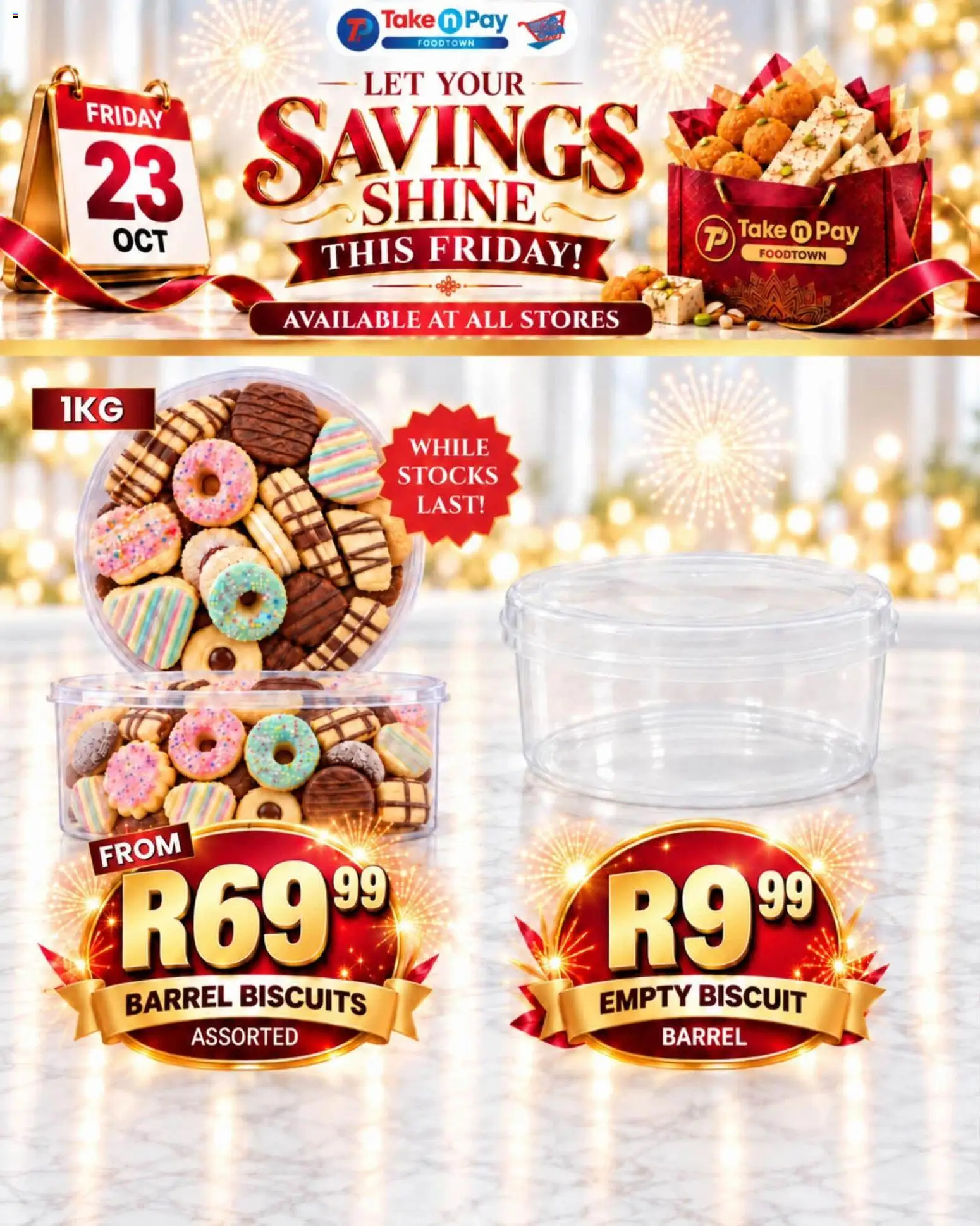 New Take n Pay catalogue – valid from 23/10/2026 | Page: 4 | Products: Biscuits