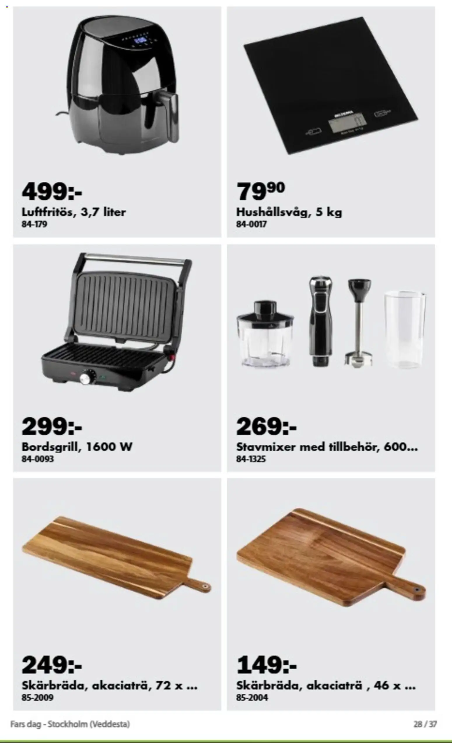 Biltema reklamblad aktuell från 26/10/2026 | Sida: 28 | Produkter: Stavmixer