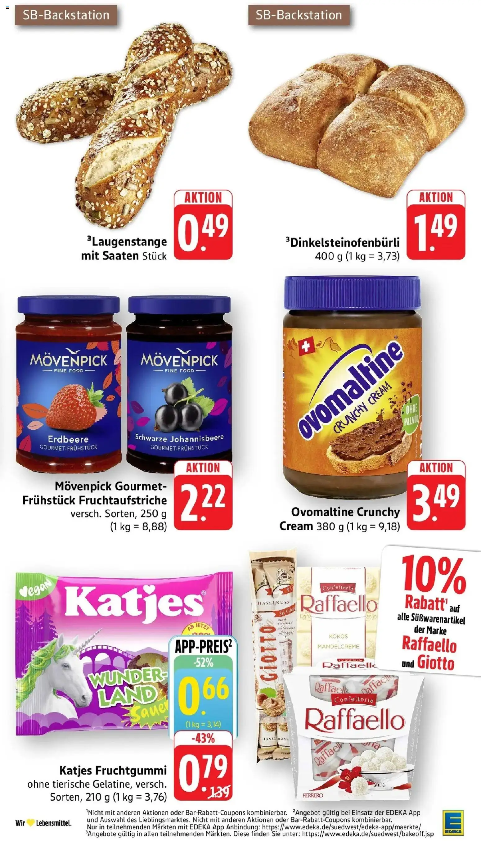 Edeka prospekt Bitburg – gültig ab 01.06.2026 | Seite: 25 | Produkte: Raffaello, Ovomaltine, Katjes
