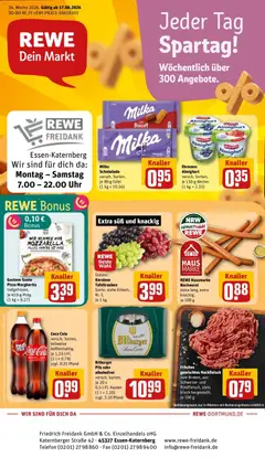 Rewe Prospekt Essen ab 17.08.2026 gültig