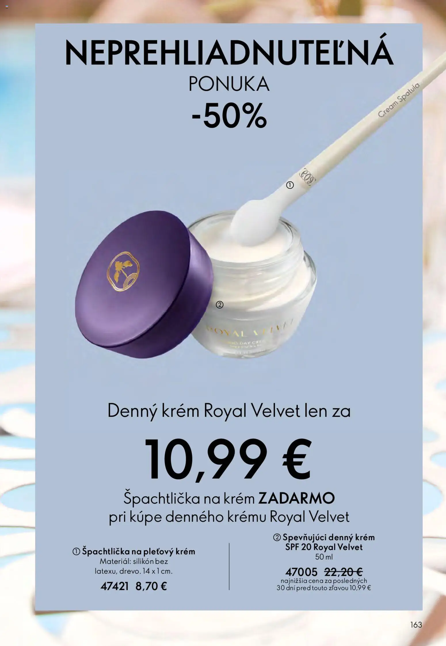 Nové Oriflame akcie – leták je platný od 27.05.2026 | Strana: 163 | Produkty: Krém
