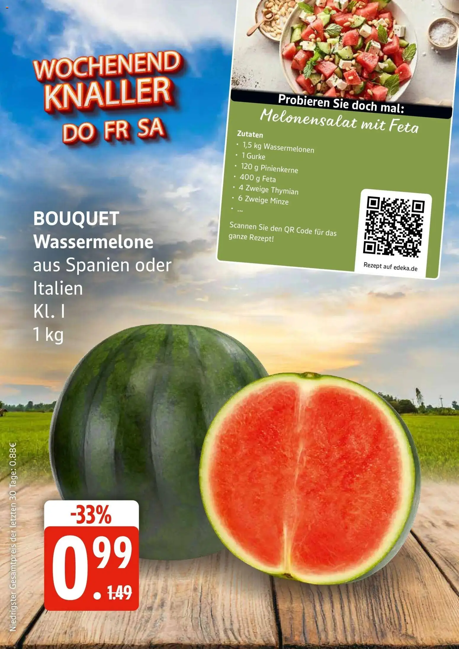 Edeka Prospekt Schwarzenbek (ab 10.08.2026) » Angebote Online | Seite: 8 | Produkte: Feta, Wassermelone
