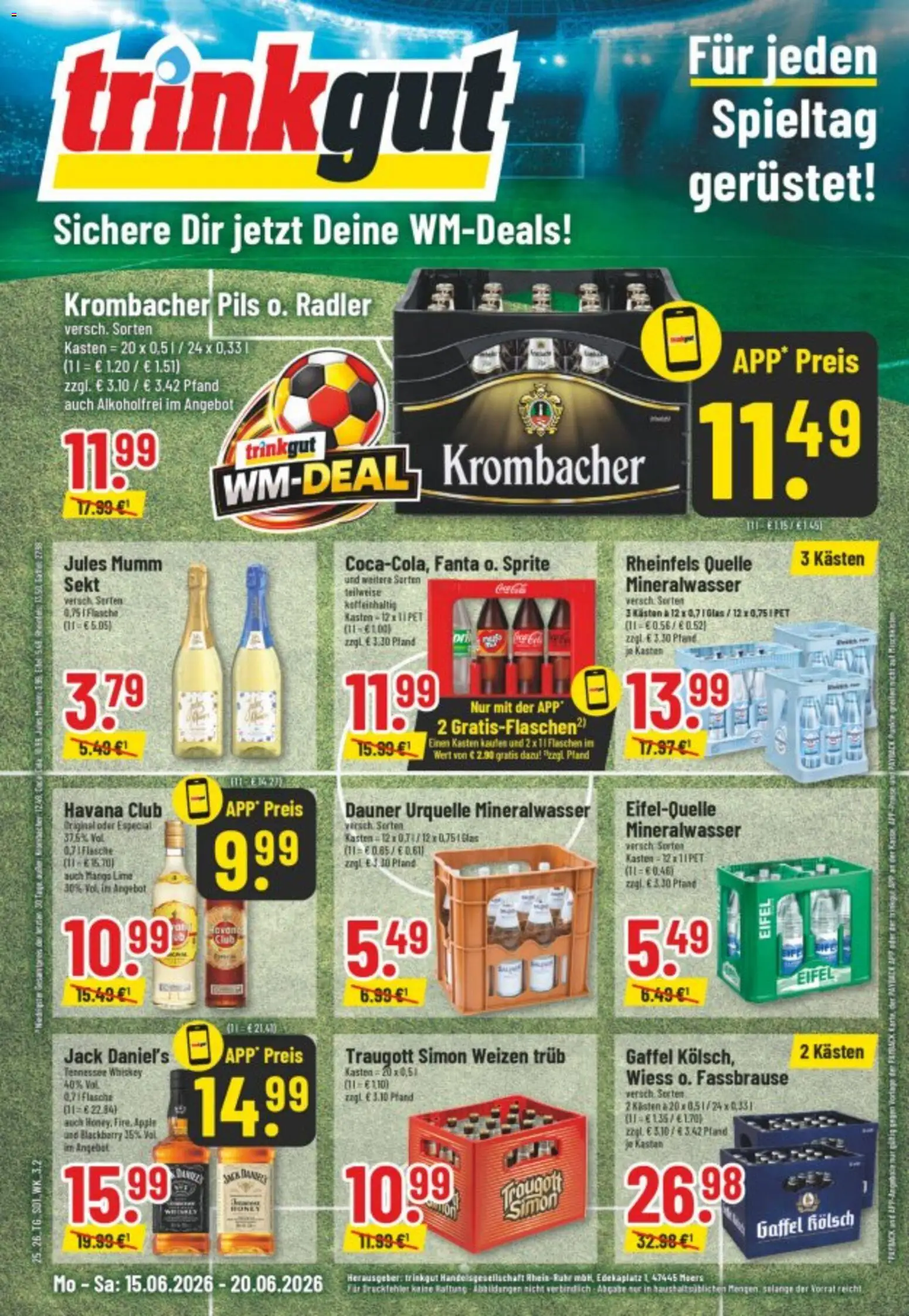 Trinkgut Prospekt – gültig ab 15.06.2026 | Seite: 1