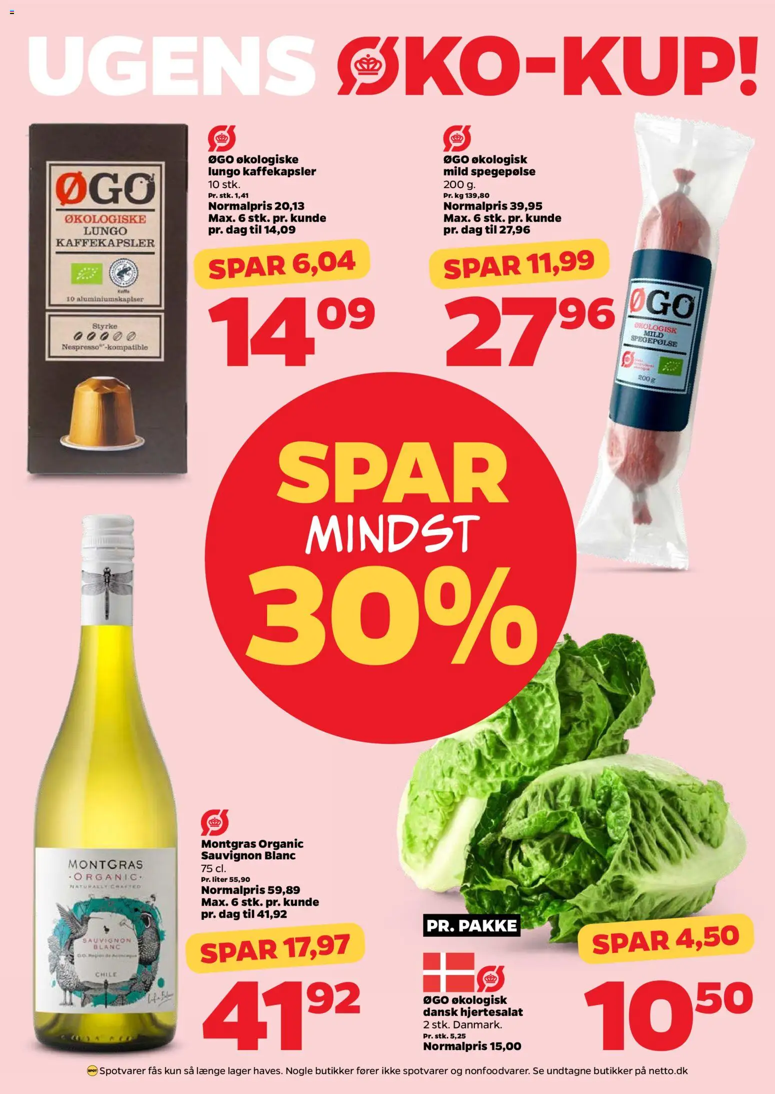 Netto tilbudsavis – gyldig fra 23.05.2026 | Side: 8 | Produkter: Salami, Spegepølse