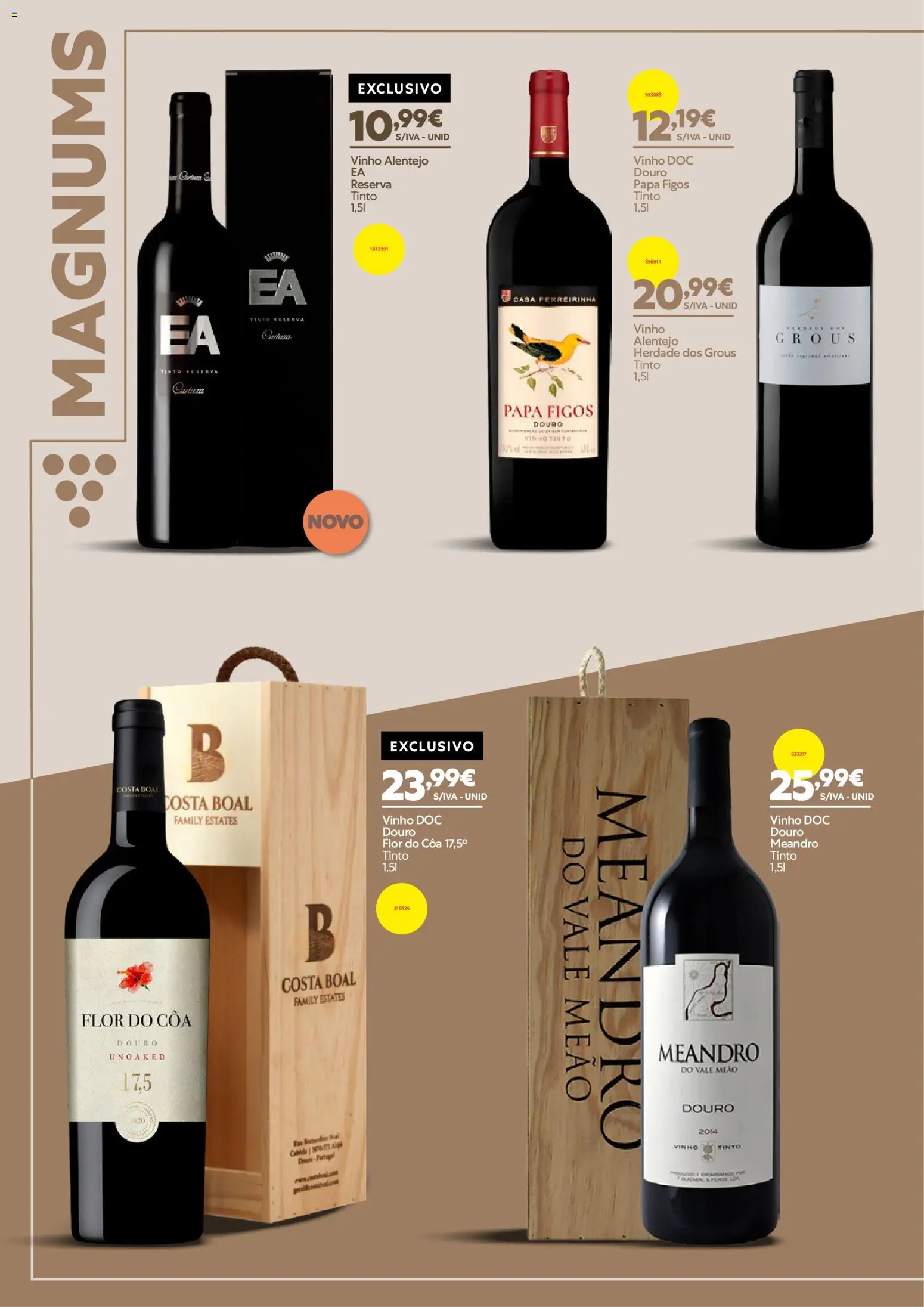 Recheio - Novo Catálogo de Vinhos │ válido de 03/09/2026 | Página: 44 | Produtos: Figos, Papa, Vinho, Vinho tinto
