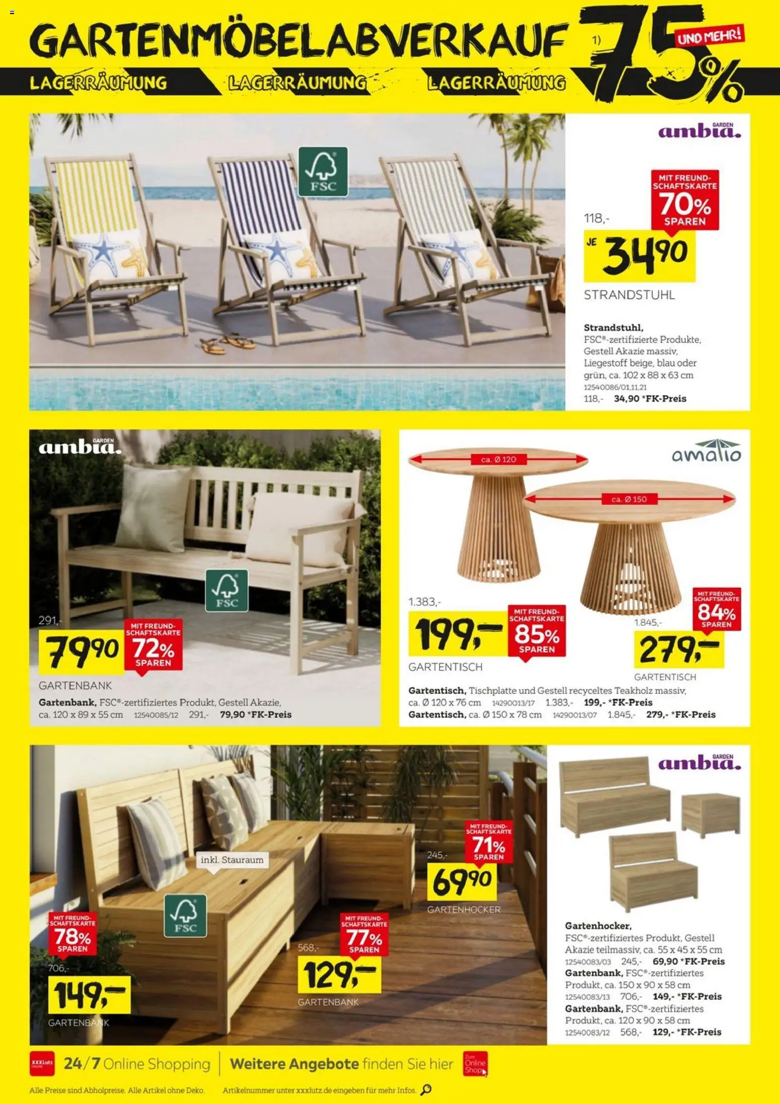 XXXLutz Gartenmöbelabverkauf – gültig ab 29.08.2026 | Seite: 10