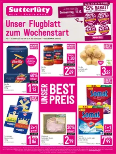 Sutterlüty Mein Ländlemarkt ab 12.10.2026 gültig