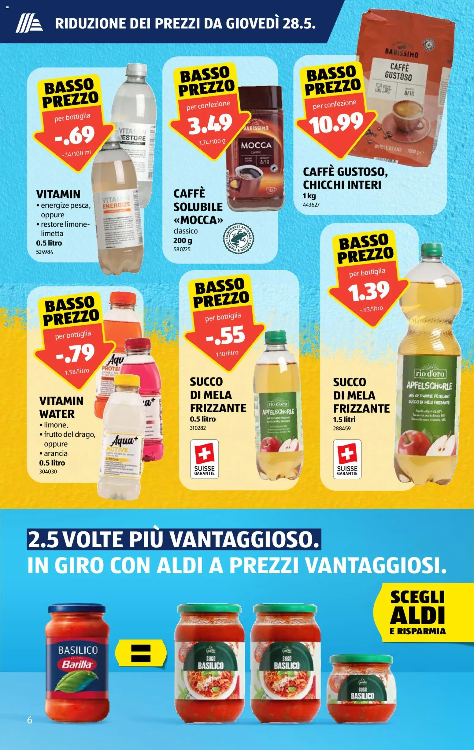 Aldi aktionen IT – gültig ab 28.05.2026 | Seite: 6 | Produkte: Barilla