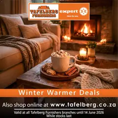 Tafelberg Furnishers specials catalogue – valid from 03.06.2026