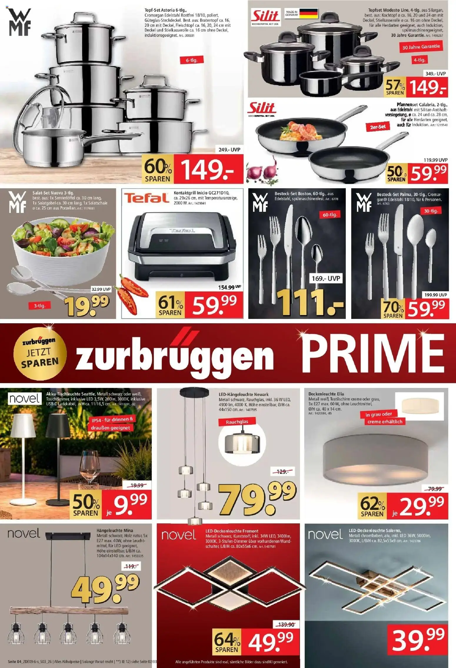 Zurbrüggen Prime Shopping week (ab 05.09.2026) zum Blättern | Seite: 4 | Produkte: Creme, Bilder