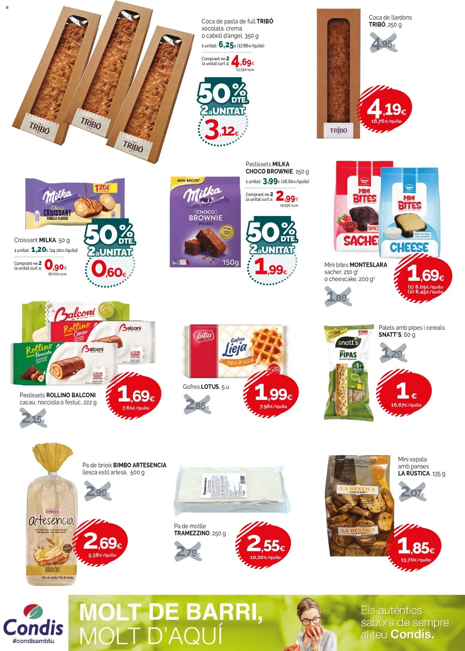 Condis folleto life │ válido desde el 17.06.2026 | Página: 10 | Productos: Pan, Cereales, Pasta, Φρυγανιές σικάλεως