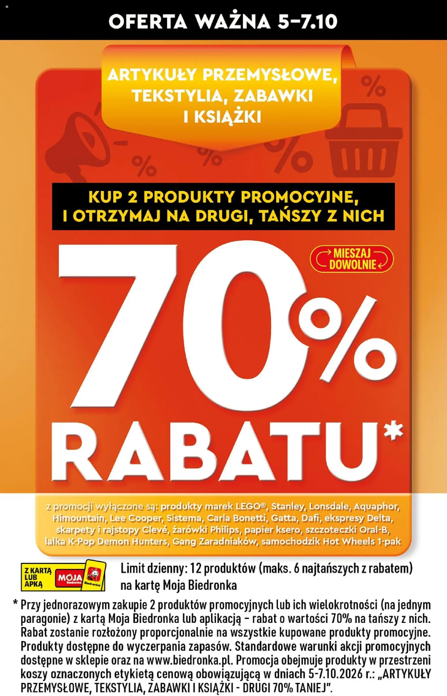 Biedronka gazetka od poniedziałku od 05.10.2026 | Strona: 13