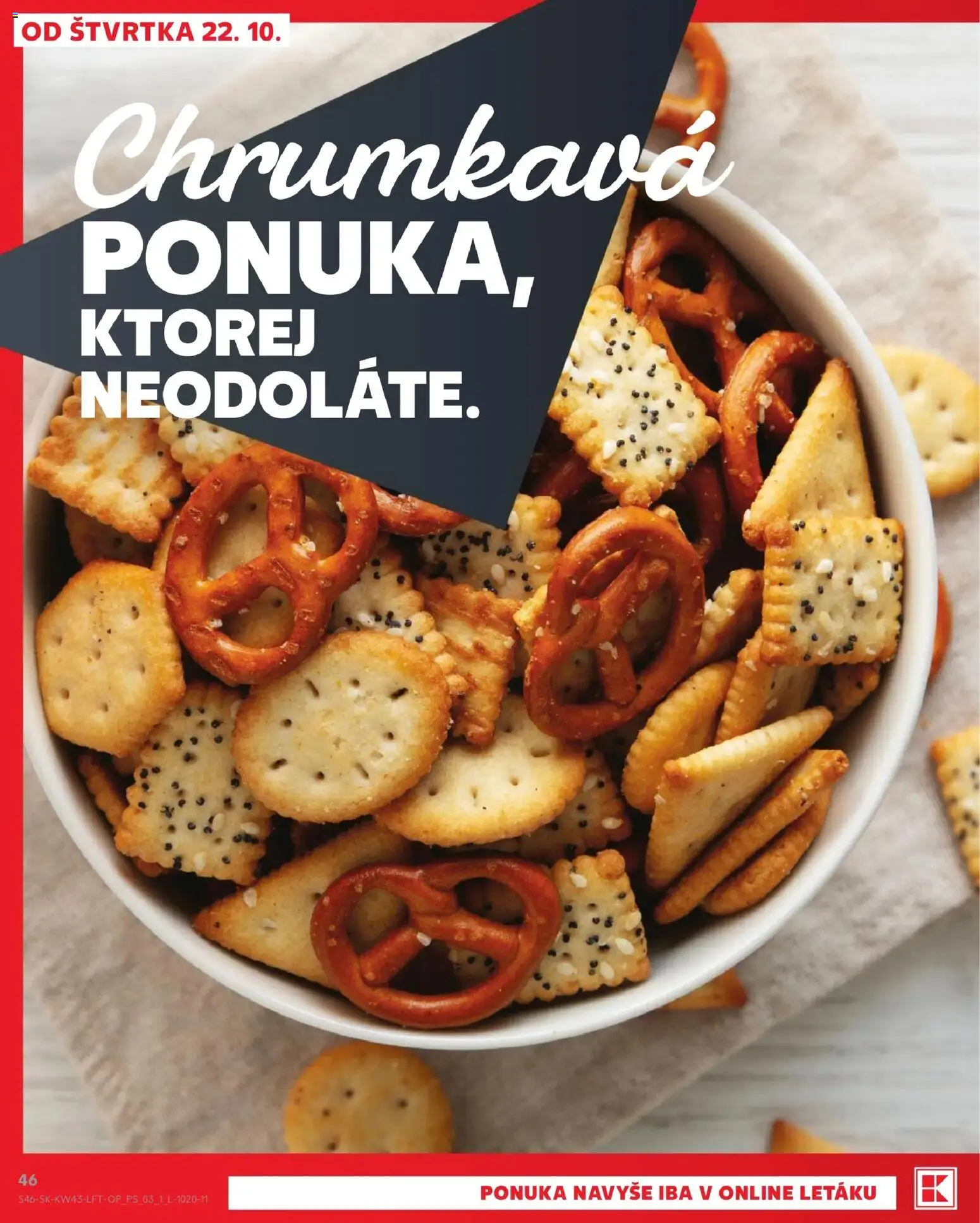 Nové Kaufland akcie – leták je platný od 22.10.2026 | Strana: 46