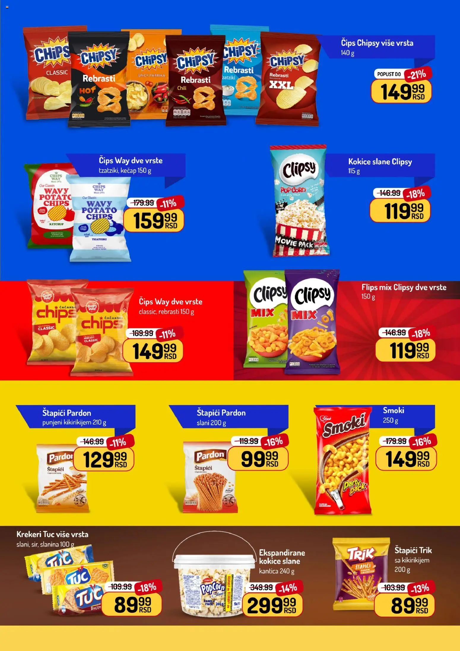 Aman katalog - važi od 11.05.2026 | Strana: 27 | Proizvode: Kečap, Smoki, Tuc, Slanina