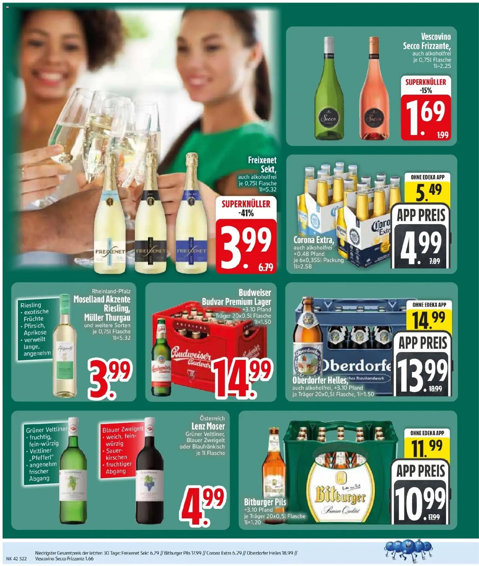 Edeka Prospekt Affing (ab 12.10.2026) » Angebote Online | Seite: 24 | Produkte: Bitburger, Sekt, Pils, Kirschen