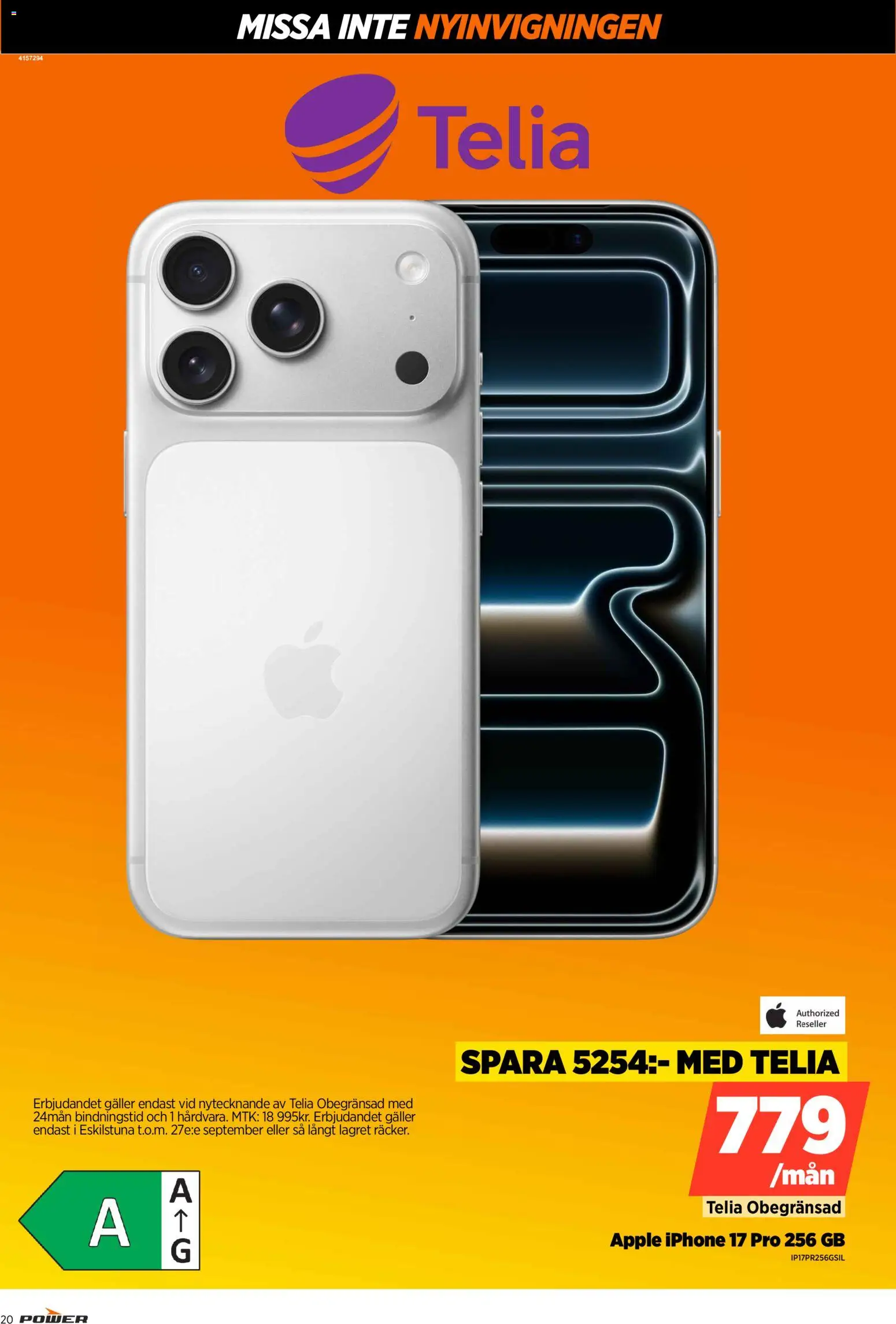 Power reklamblad aktuell från 24/09/2026 | Sida: 20 | Produkter: Galler, Äpple