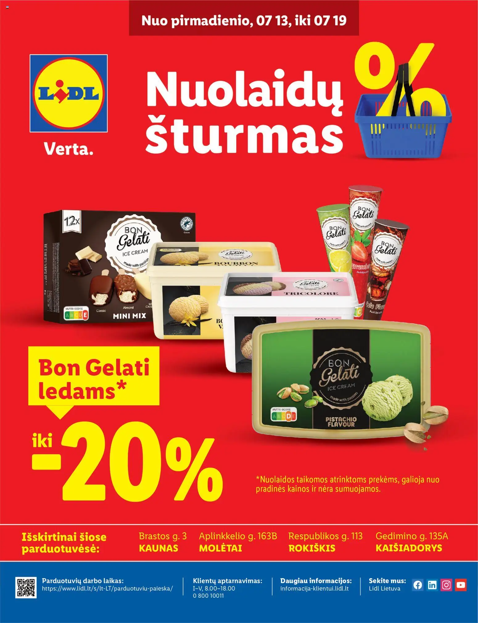 LIDL akcijos nuo 2026.07.13 | Puslapis: 2