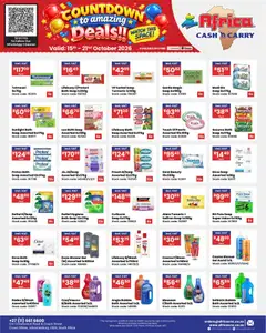 Africa Cash & Carry specials catalogue – valid from 15/10/2026 | Page: 7